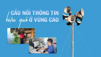 Cầu nối thông tin hiệu quả ở vùng cao