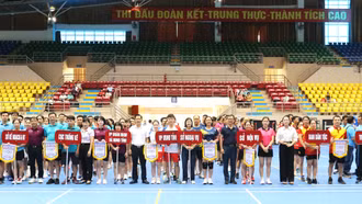 140 vận động viên tham gia Giải thể thao Khối Tham mưu - Tổng hợp năm 2024