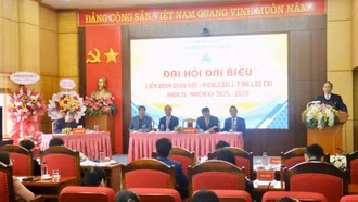 Liên đoàn Quần vợt - Pickleball tỉnh tổ chức Đại hội đại biểu khóa IV, nhiệm kỳ 2025 - 2029