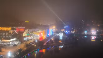 Hồ Mắt Ngọc về đêm - góc sống ảo mê hồn giữa Sa Pa mù sương