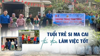 Tuổi trẻ Si Ma Cai thi đua làm việc tốt