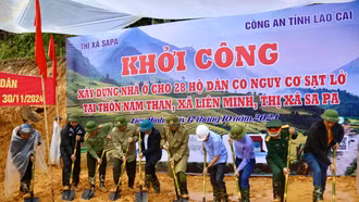 28 hộ dân xã Liên Minh sẽ có nhà ở mới trước ngày 30/11/2024