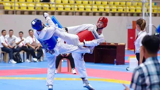 Câu lạc bộ Lào Cai 1 đứng thứ 5 chung cuộc Giải vô địch Taekwondo các câu lạc bộ quốc gia 2024