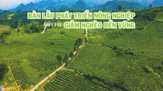 Bản Lầu phát triển nông nghiệp gắn với giảm nghèo bền vững