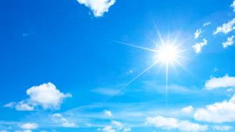 Ngày giảm mây, trời nắng