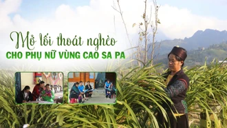 Mở lối thoát nghèo cho phụ nữ vùng cao Sa Pa