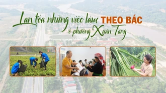 Lan tỏa những việc làm theo Bác ở phường Xuân Tăng