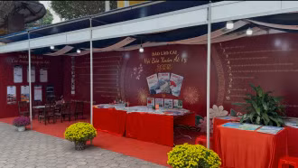 Trải nghiệm Báo Lào Cai tại Lễ hội đền Thượng