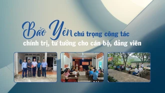 Bảo Yên chú trọng công tác chính trị, tư tưởng cho cán bộ, đảng viên