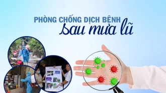 [Infographic] Phòng, chống dịch bệnh sau mưa lũ