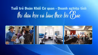 Tuổi trẻ Đoàn Khối Cơ quan - Doanh nghiệp tỉnh thi đua học và làm theo lời Bác