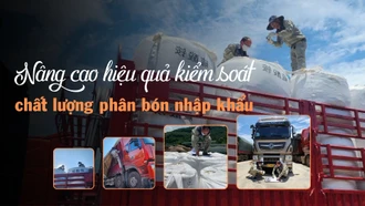 Nâng cao hiệu quả kiểm soát chất lượng phân bón nhập khẩu