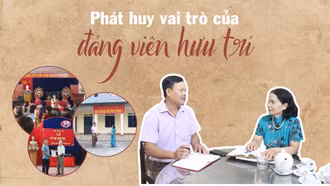 Phát huy vai trò của đảng viên hưu trí