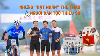 Những “hạt nhân” thể thao là người dân tộc thiểu số