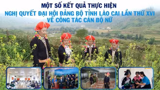 [Infographic] Một số kết quả thực hiện Nghị quyết Đại hội Đảng bộ tỉnh Lào Cai lần thứ XVI về công tác cán bộ nữ