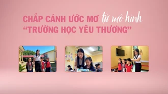 Chắp cánh ước mơ từ mô hình “Trường học yêu thương”