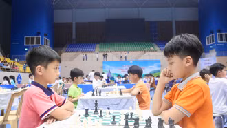 Gần 300 kỳ thủ tranh tài tại Giải Cờ vua thanh thiếu niên, nhi đồng tỉnh Lào Cai năm 2025