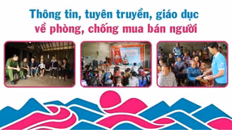 [Infographic] Thông tin, tuyên truyền, giáo dục về phòng, chống mua bán người