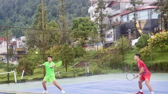 Hấp dẫn Giải tennis “Sa Pa mùa vàng”