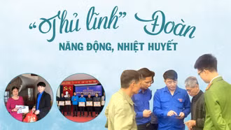“Thủ lĩnh” Đoàn năng động, nhiệt huyết