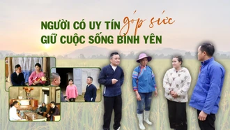 Bảo Thắng: Người có uy tín góp sức giữ cuộc sống bình yên