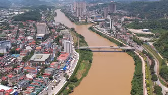 Cảnh báo lũ trên các sông tại Lào Cai