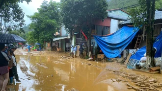 Si Ma Cai: Sạt lở núi nghiêm trọng tại xã Sán Chải