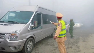 Sa Pa chủ động phân luồng, bảo đảm giao thông dịp cao điểm Tết Nguyên đán