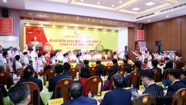 Đồng chí Trần Lưu Quang, Bí thư Trung ương Đảng, Trưởng Ban Chính sách, Chiến lược Trung ương dự và chỉ đạo Đại hội đại biểu Đảng bộ xã Yên Bình lần thứ I, nhiệm kỳ 2025 – 2030