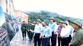 Thường trực Tỉnh ủy kiểm tra tiến độ xây dựng các trường học tại xã biên giới ở Y Tý và A Mú Sung