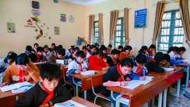 Púng Luông chủ động phòng, chống rét cho học sinh