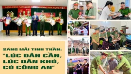 Sáng mãi tinh thần “Lúc dân cần, lúc dân khó, có công an”