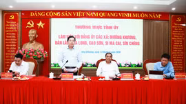Các xã vùng cao phải xác định rõ nhiệm vụ trọng tâm để bứt phá phát triển
