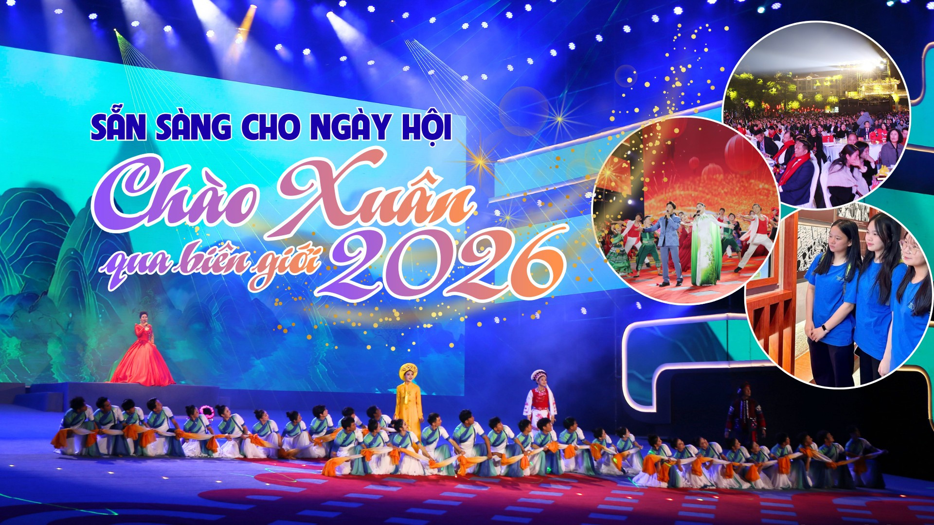 Sẵn sàng cho ngày hội Chào Xuân qua biên giới 2026