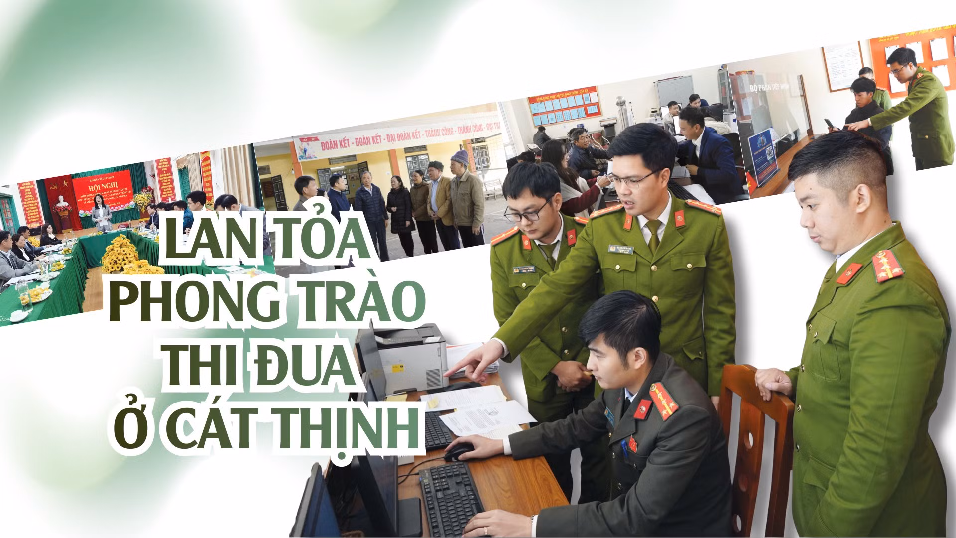 Lan tỏa phong trào thi đua ở Cát Thịnh