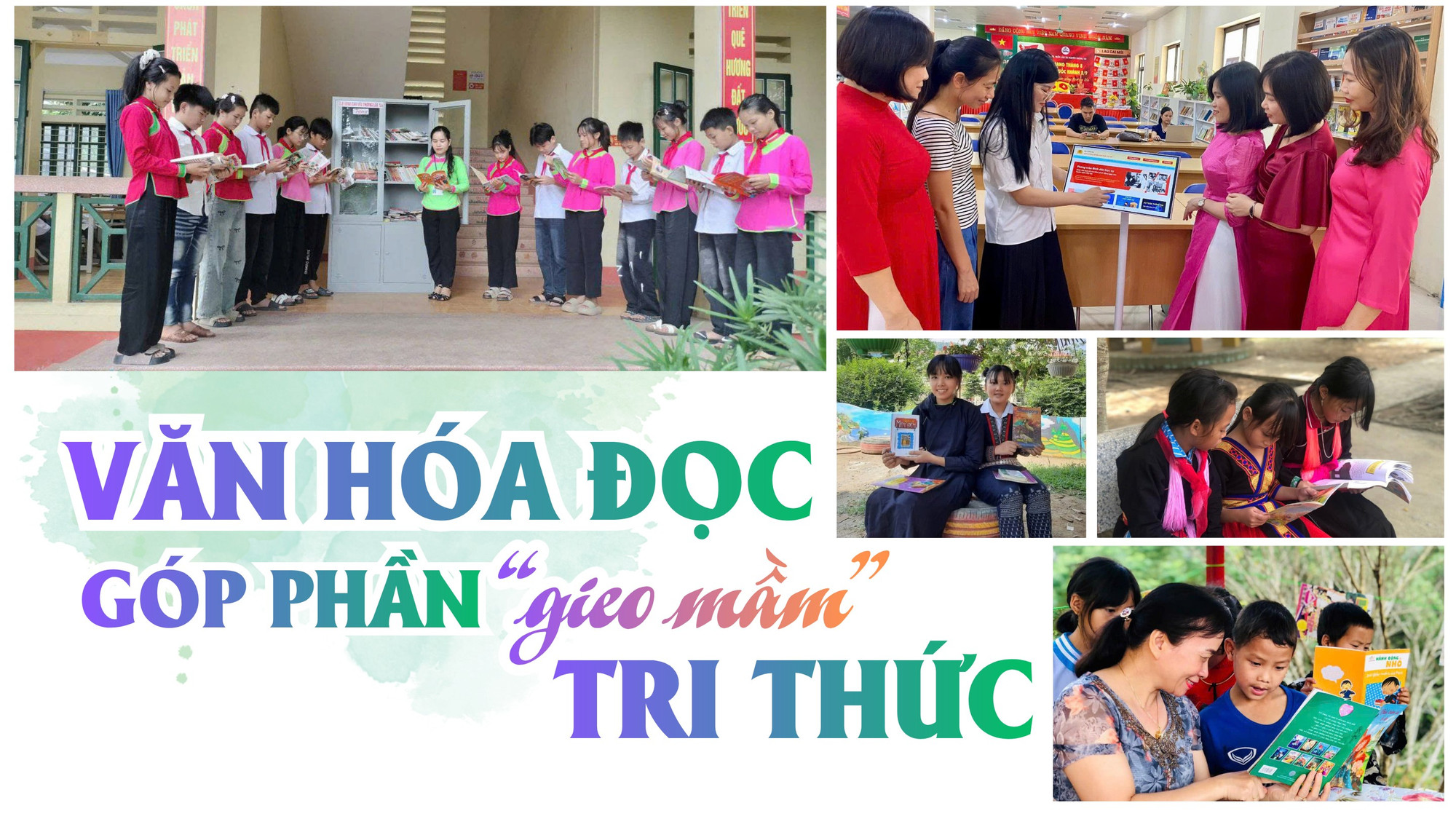 Văn hóa đọc góp phần "gieo mầm" tri thức