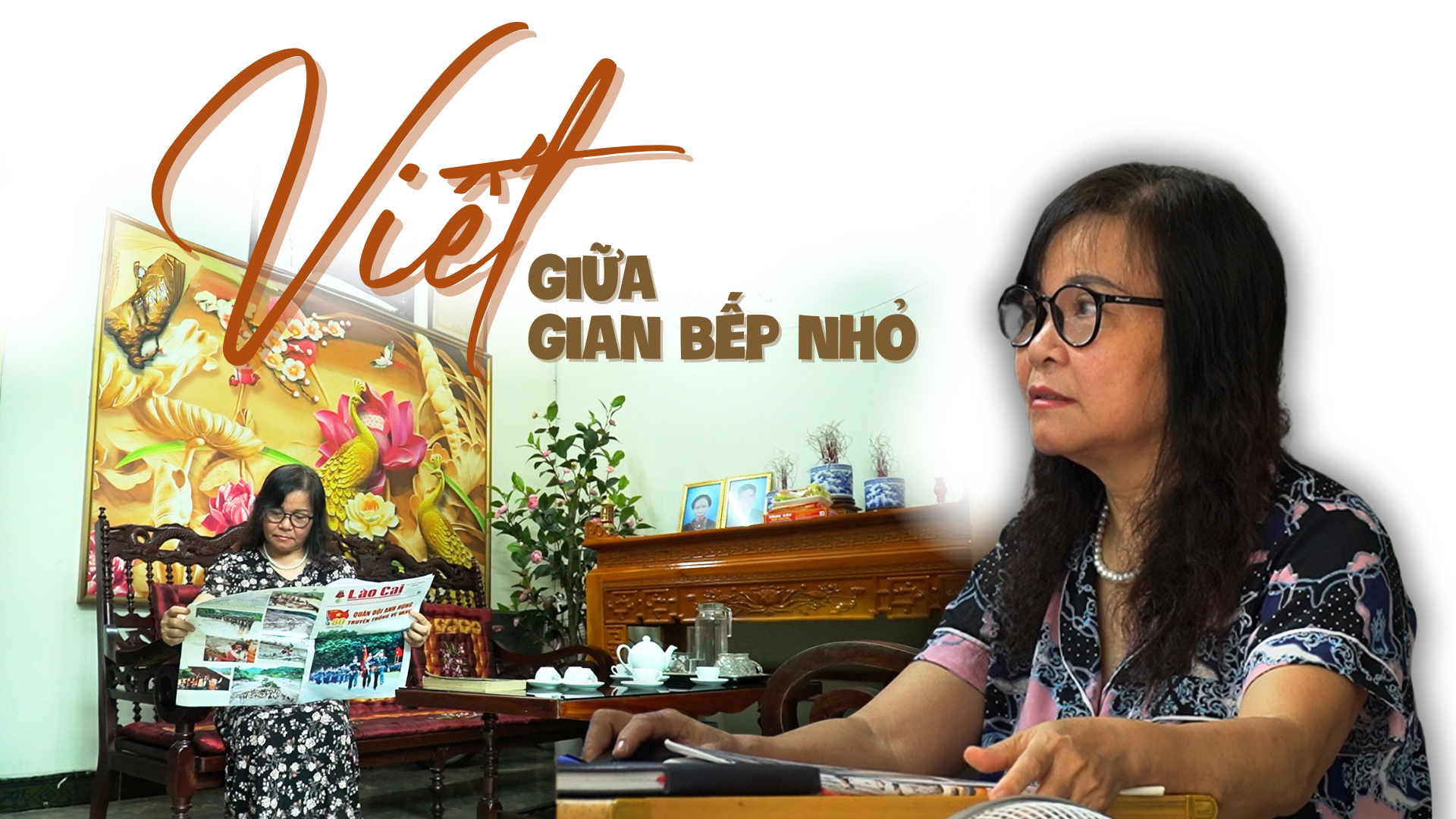Viết giữa gian bếp nhỏ