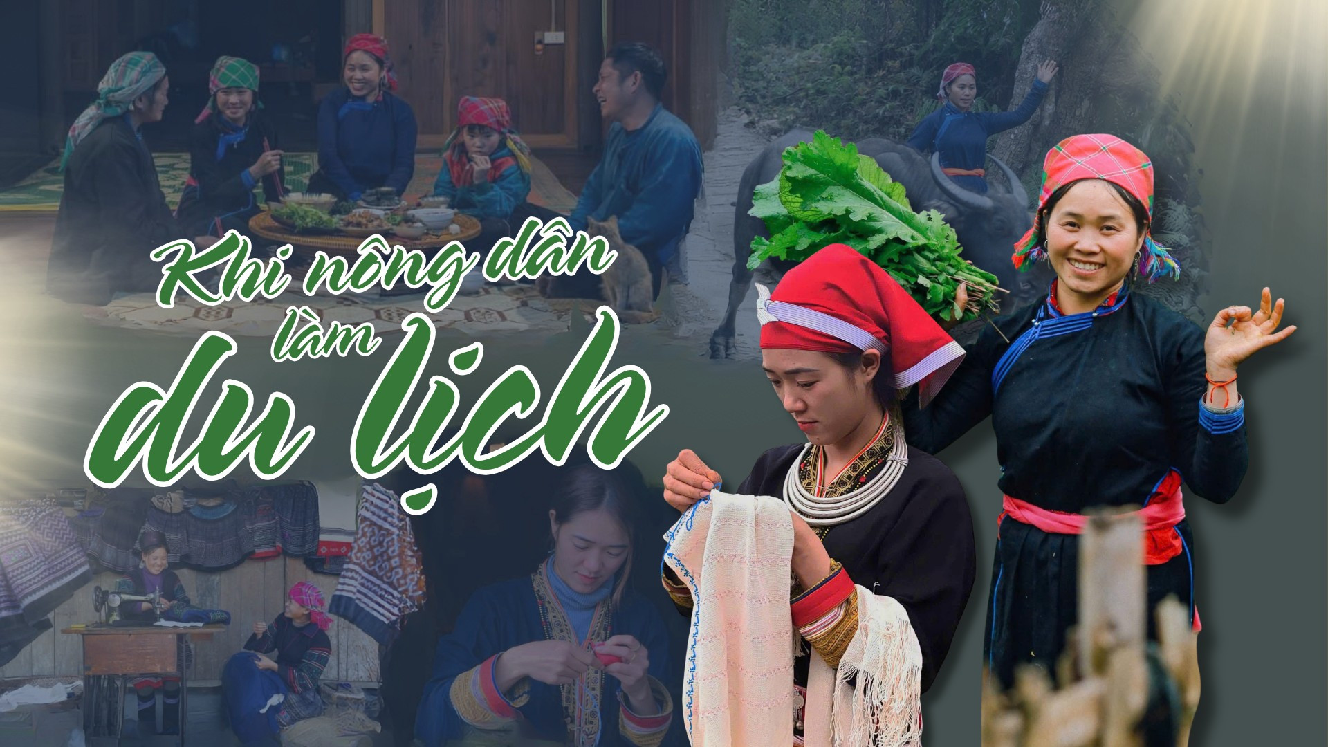 Khi nông dân làm du lịch