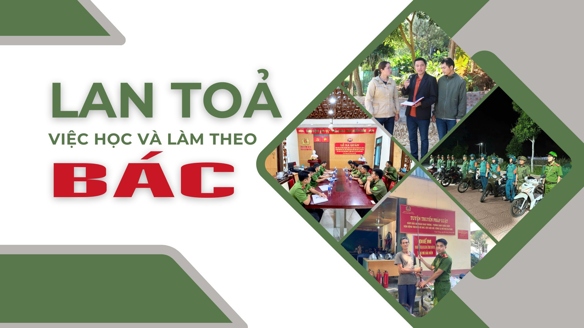 Lan tỏa việc học và làm theo Bác