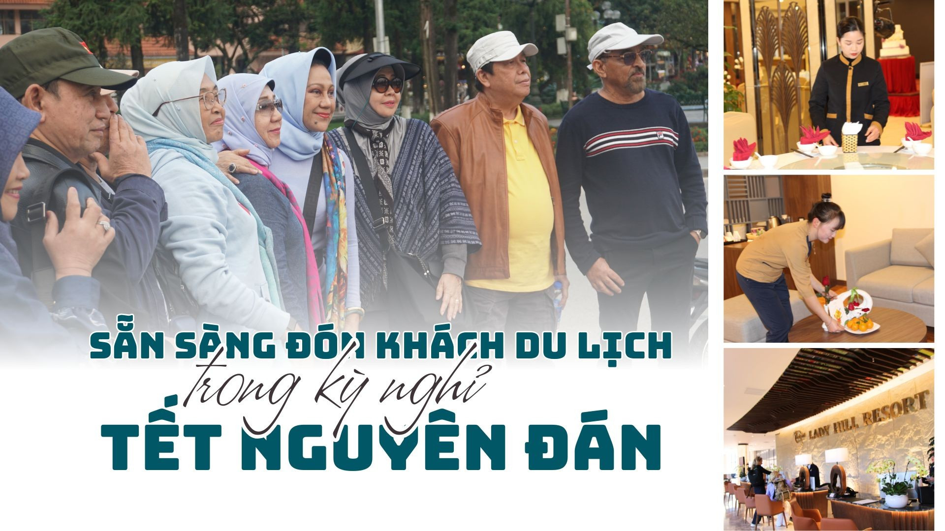 Sẵn sàng đón khách du lịch trong kỳ nghỉ tết Nguyên đán