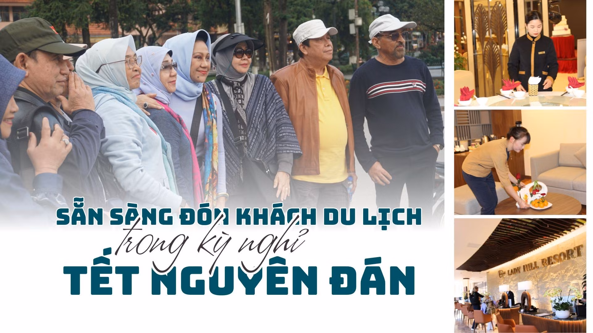 Sẵn sàng đón khách du lịch trong kỳ nghỉ tết Nguyên đán