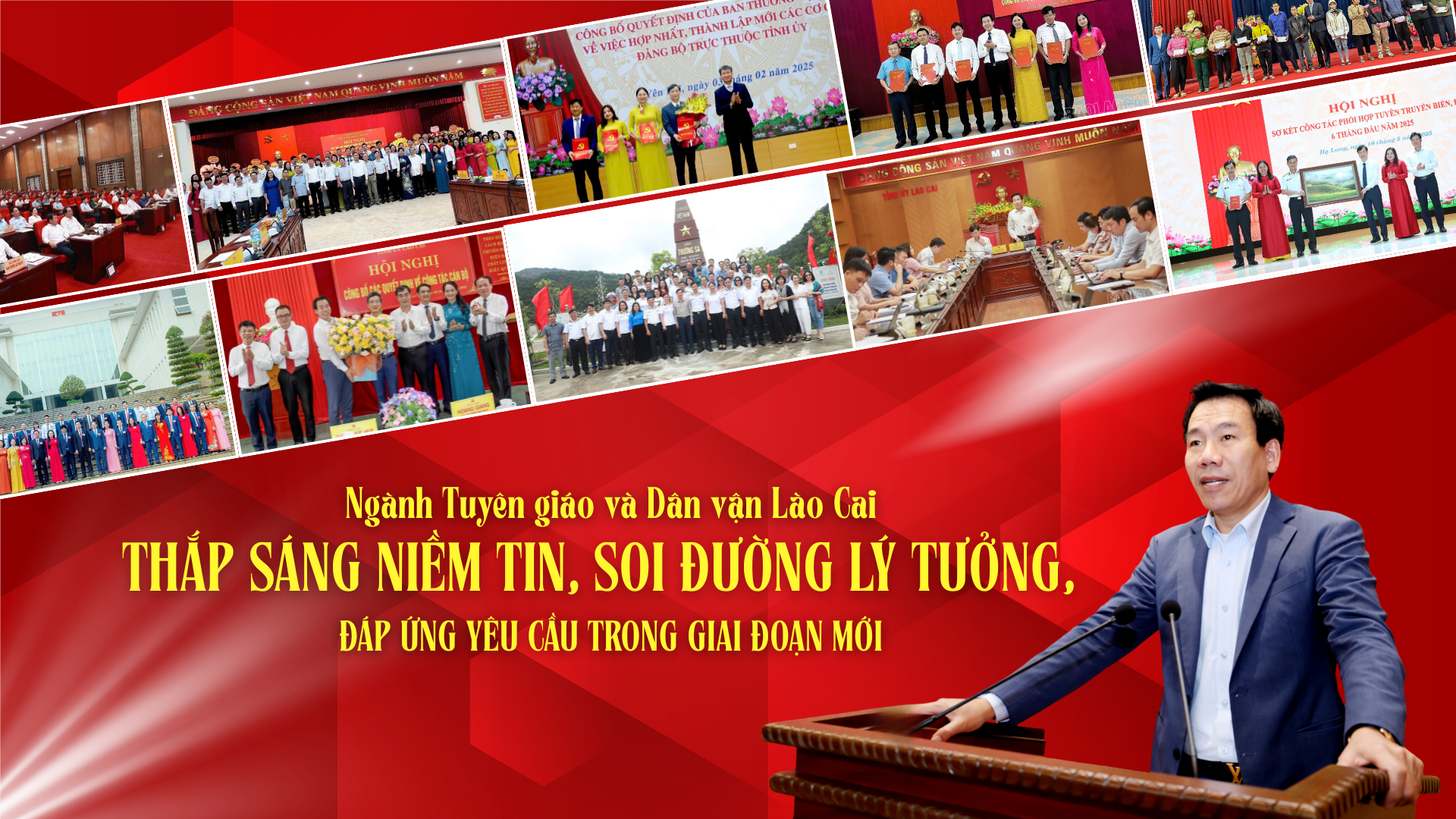 Thắp sáng niềm tin, soi đường lý tưởng, đáp ứng yêu cầu trong giai đoạn mới