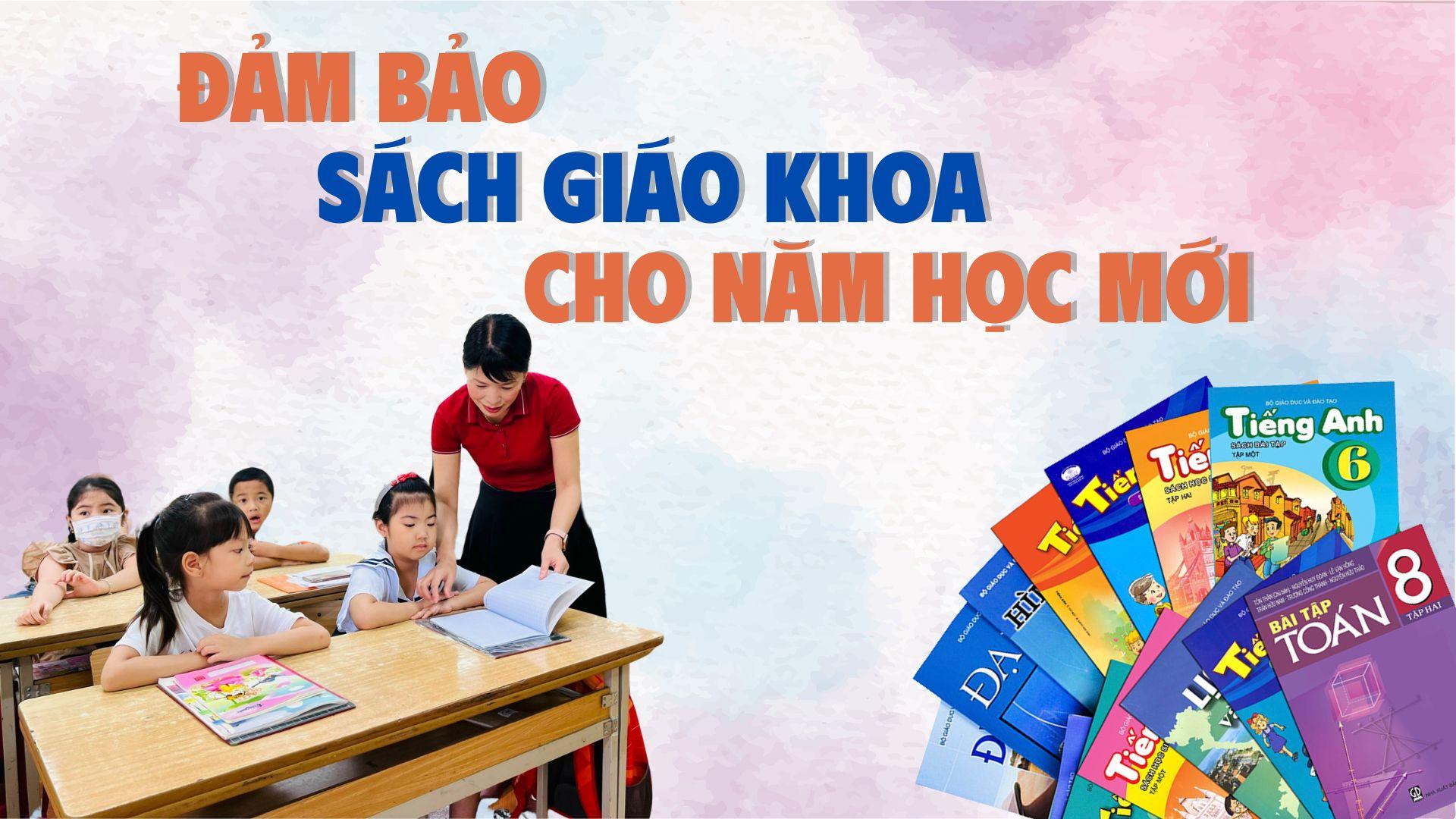 Đảm bảo đủ sách giáo khoa cho năm học mới