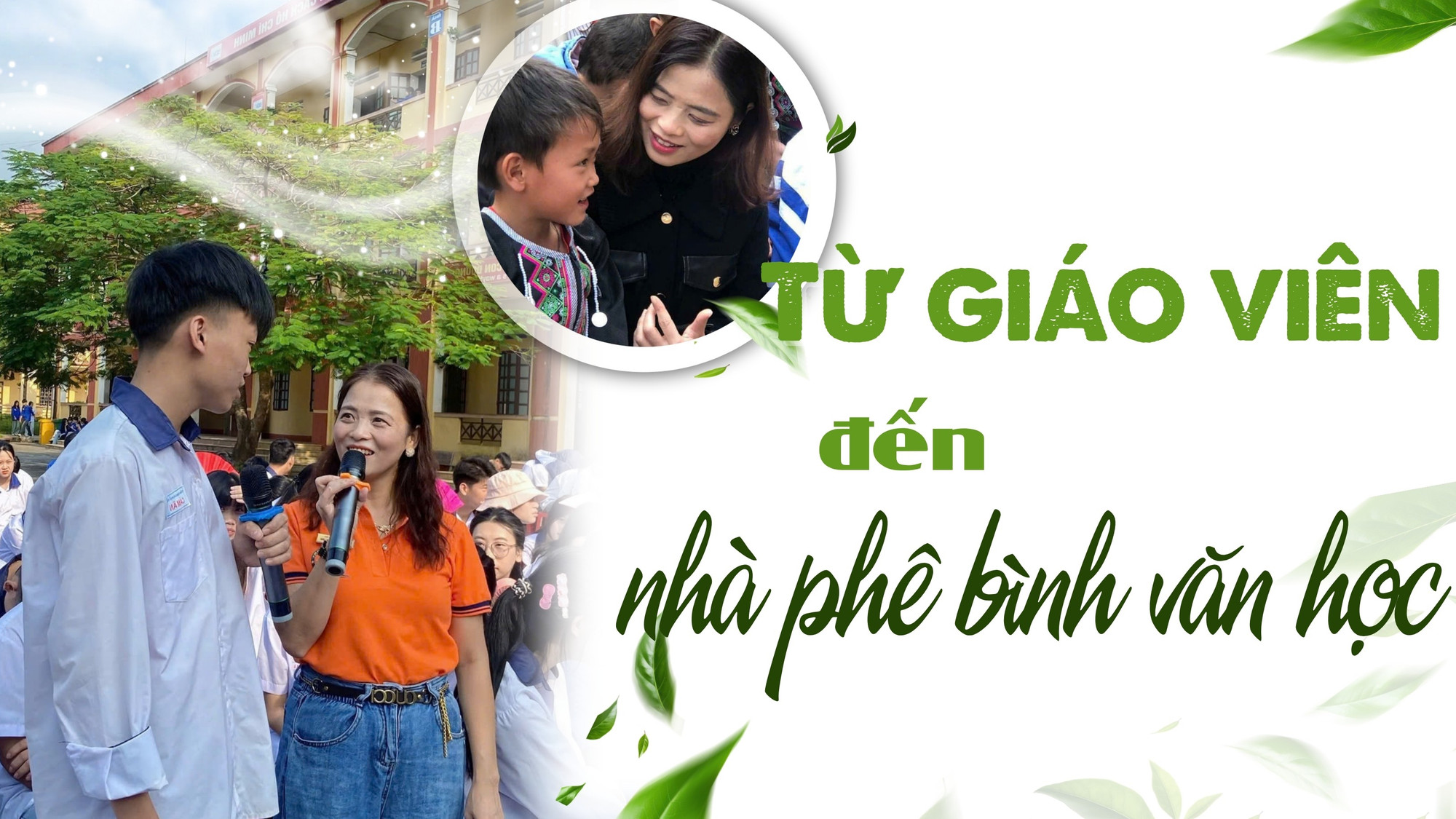 Từ giáo viên đến nhà phê bình văn học