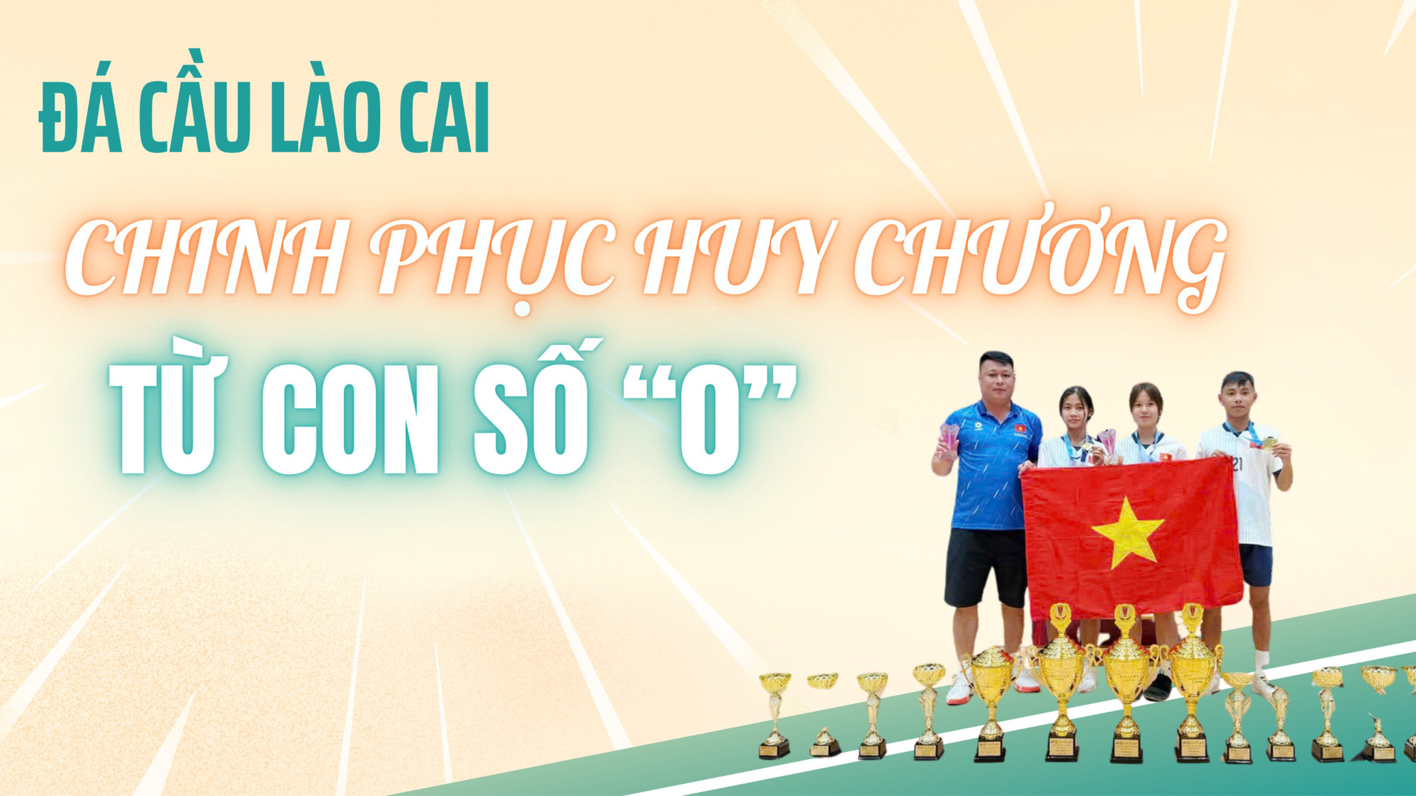 Chinh phục huy chương từ con số "0" 