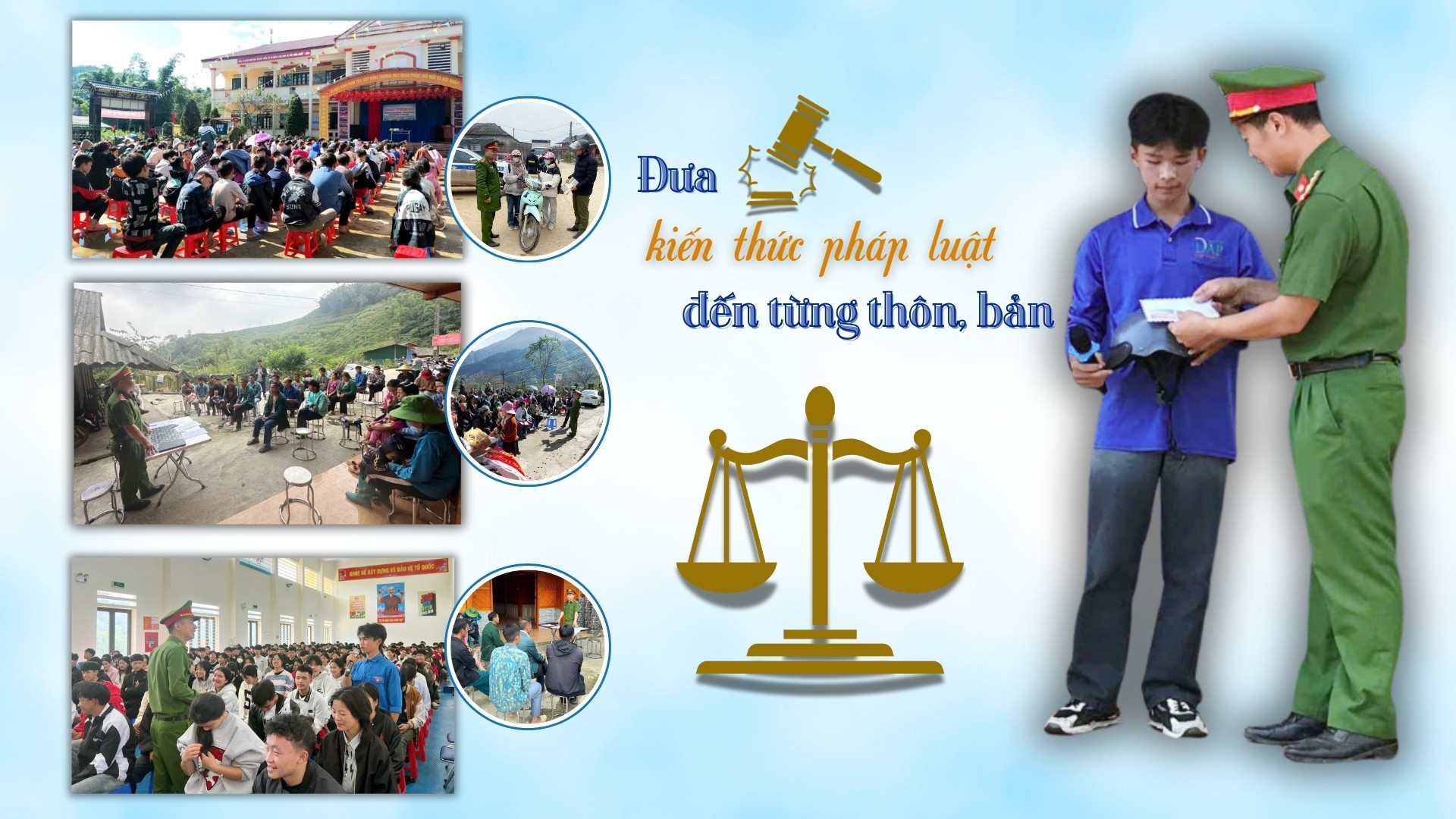 Đưa kiến thức pháp luật đến từng thôn, bản