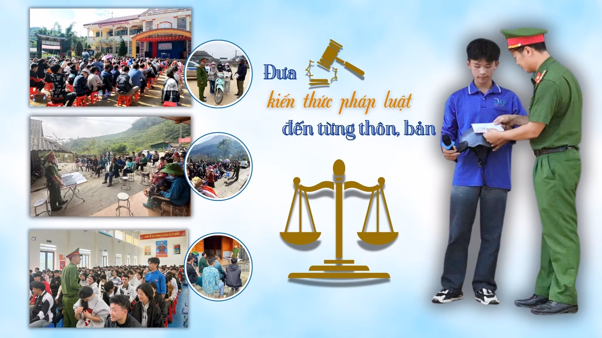 Đưa kiến thức pháp luật đến từng thôn, bản