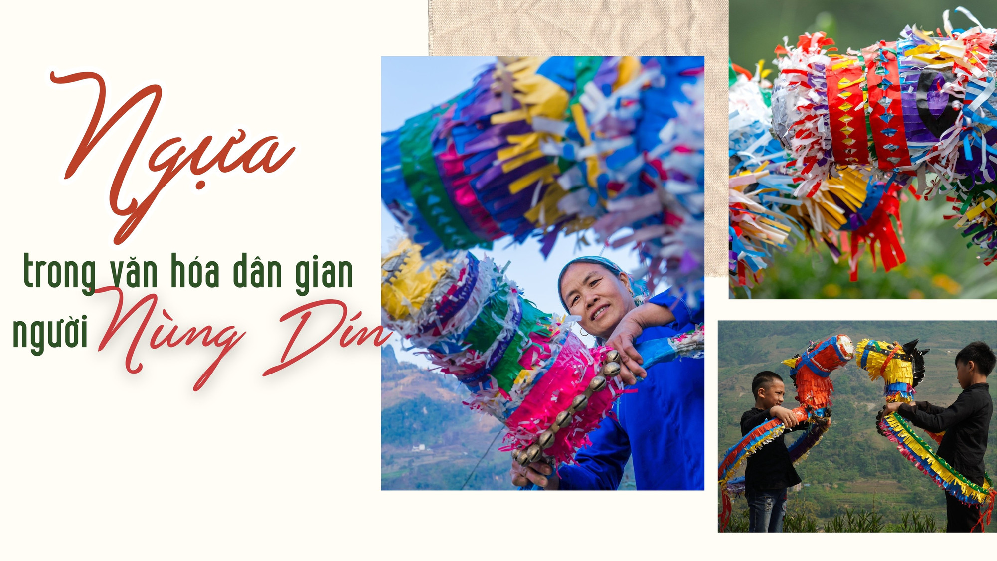 Ngựa trong văn hóa dân gian người Nùng Dín