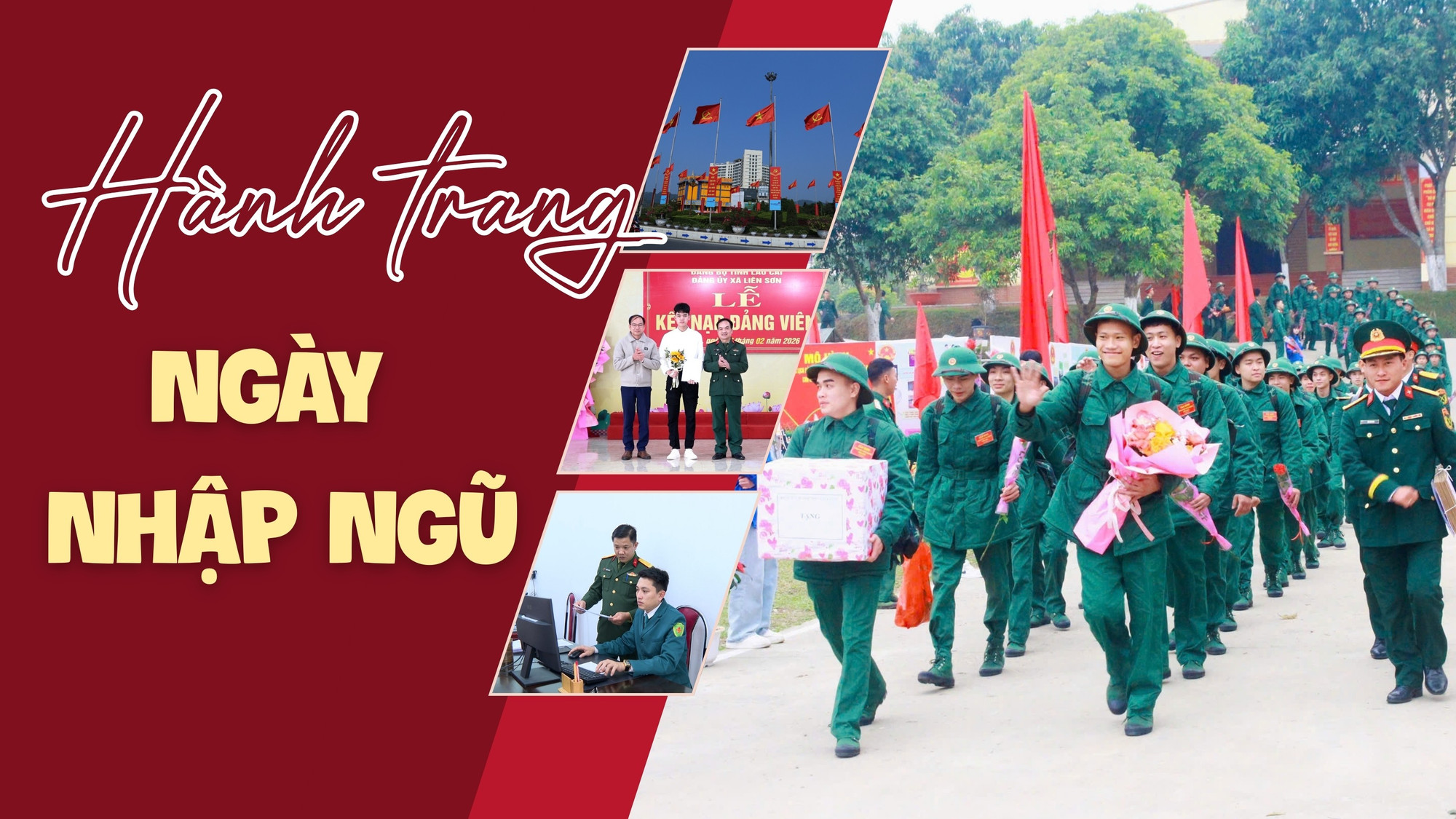 Hành trang ngày nhập ngũ