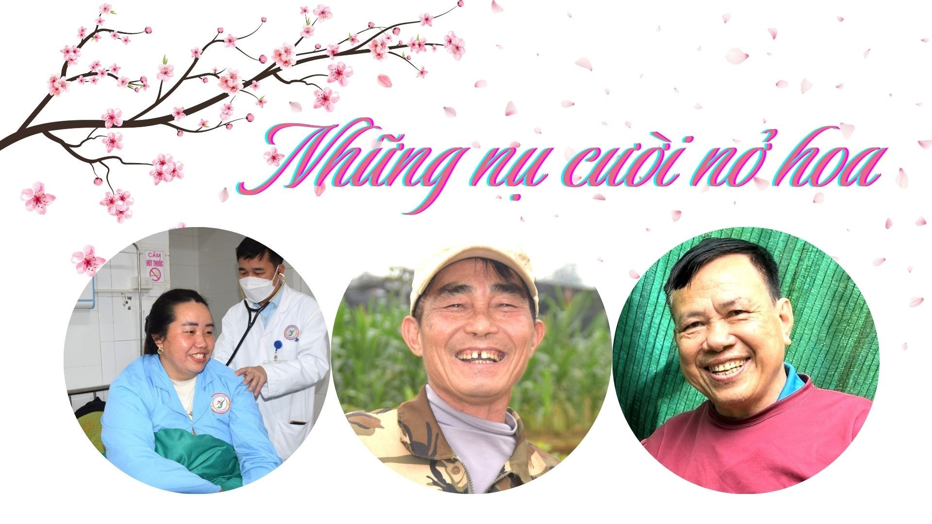 Những nụ cười nở hoa